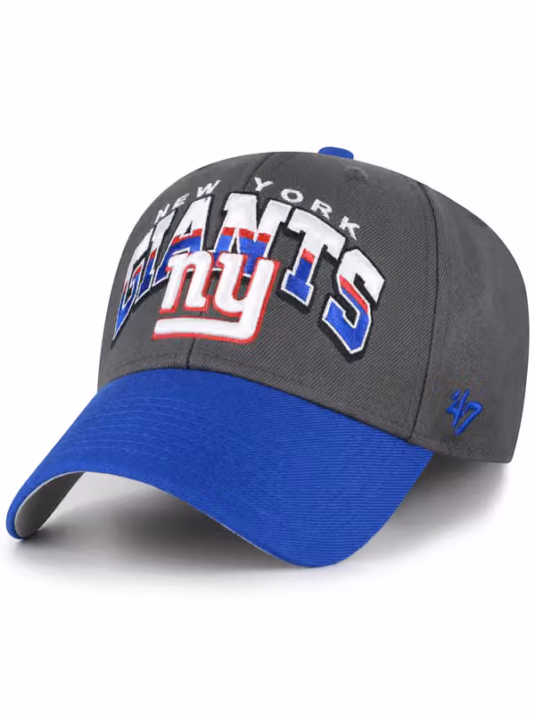 New York Giants Split Block MVP NFL Cap Gray product photo