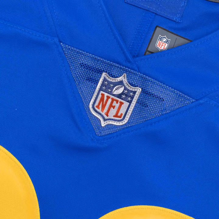 Aaron Donald #99 Los Angeles Rams Nike Vapor Limited NFL Jersey Blue view 5