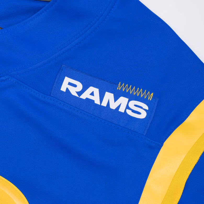 Aaron Donald #99 Los Angeles Rams Nike Vapor Limited NFL Jersey Blue view 6