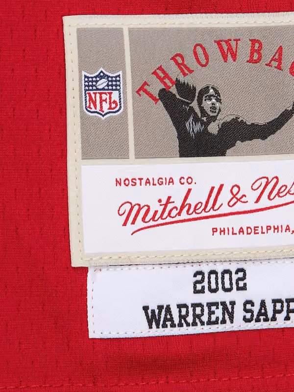 Warren Sapp #99 Tampa Bay Buccaneers 2002 Legacy Throwback NFL Jersey Red view 3