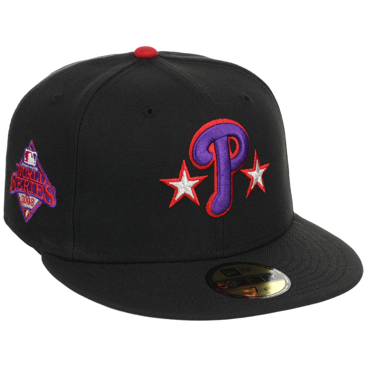 Philadelphia Phillies MLB Galaxy Dust New Era 59FIFTY front view
