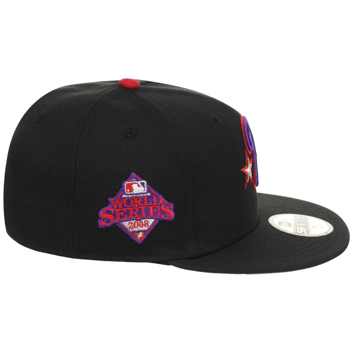 Philadelphia Phillies MLB Galaxy Dust New Era 59FIFTY detail view