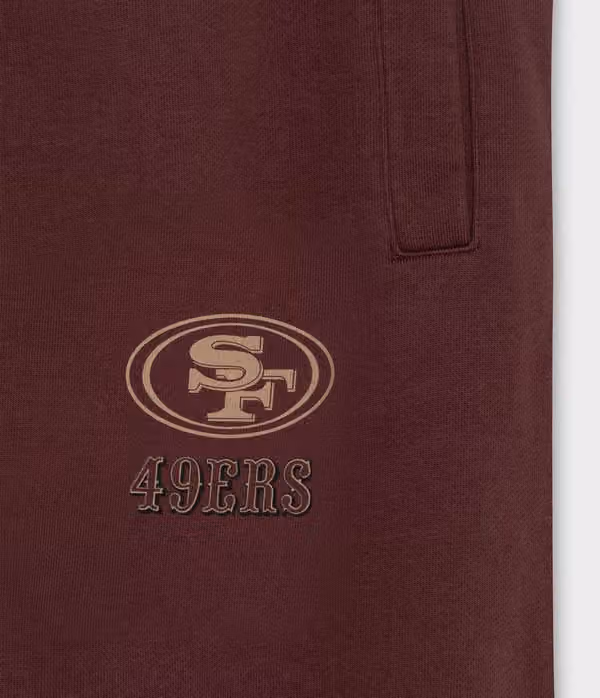 San Francisco 49ers L&L '06 Classics NFL Sweatpants Maroon view 3