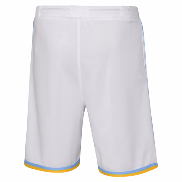 Los Angeles Lakers Hardwood Classics Nike Swingman NBA Shorts (YOUTH) view 3