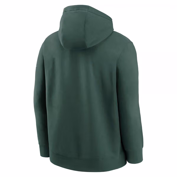 Green Bay Packers Throwback Full Blitz Club NFL Hoodie Green view 2