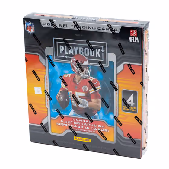 2021 Panini Playbook Football Hobby Box NFL view 1