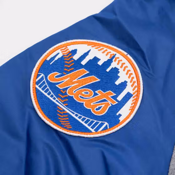 New York Mets Alpha Industries MA-1 MLB Full-Zip Fleece Jacket view 4