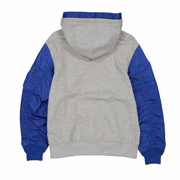 New York Mets Alpha Industries MA-1 MLB Full-Zip Fleece Jacket view 2