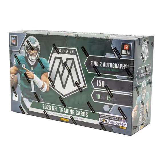 2023 Panini Mosaic Football NFL Hobby Box view 1