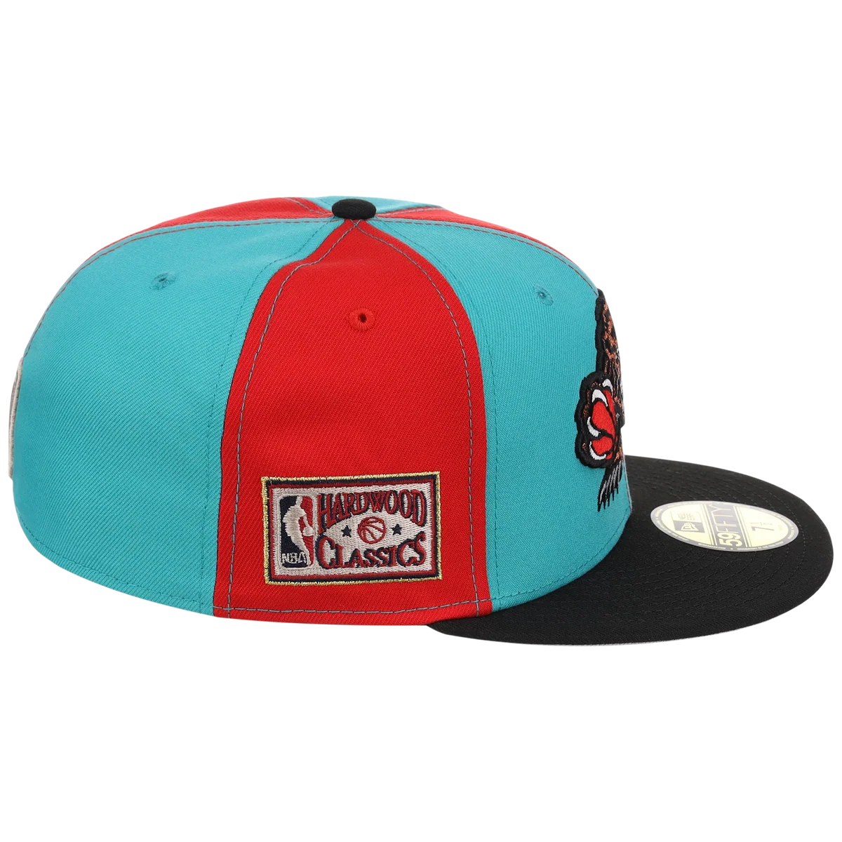 Vancouver Grizzlies NBA Pinwheel 2.0 New Era 59FIFTY detail view