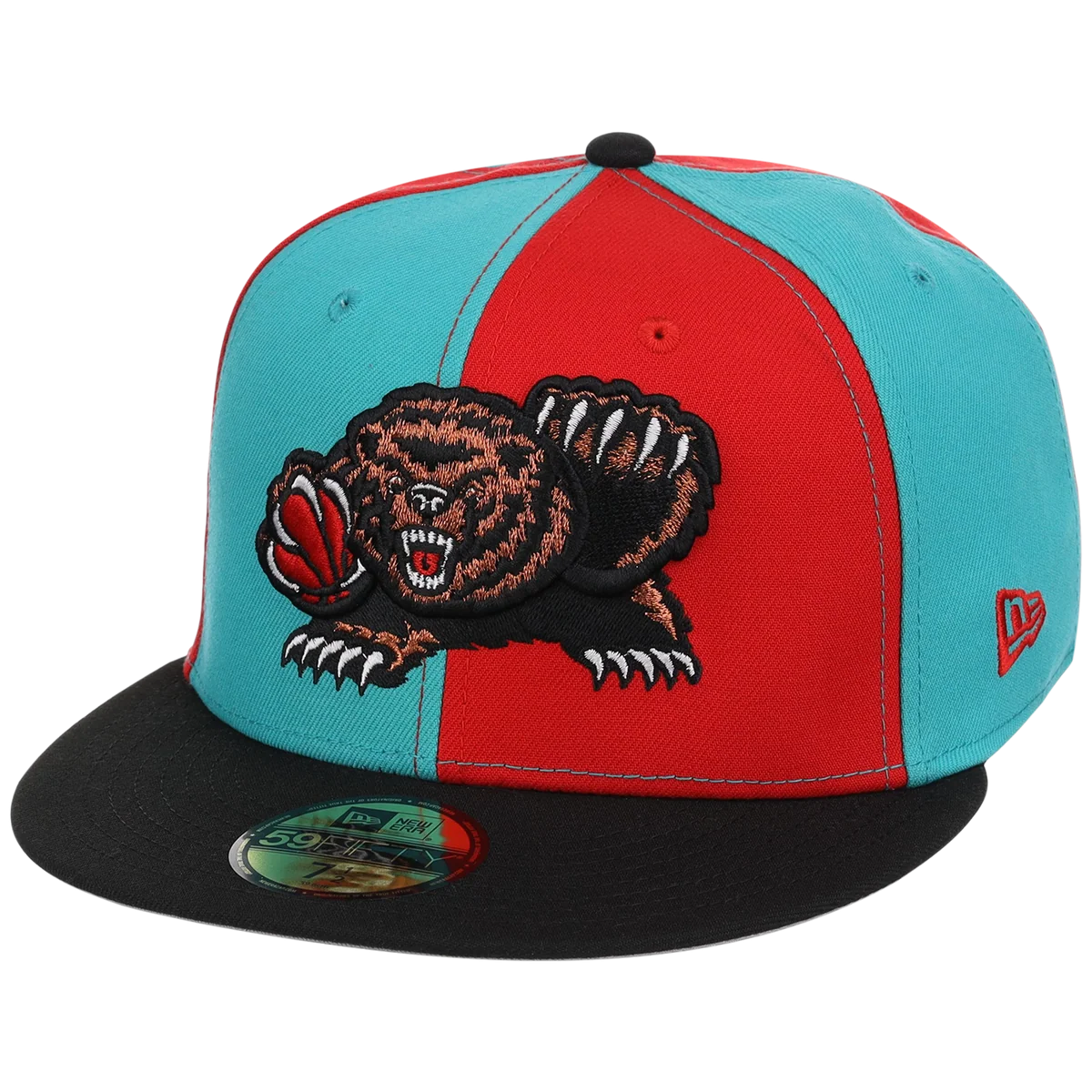 Vancouver Grizzlies NBA Pinwheel 2.0 New Era 59FIFTY detail view