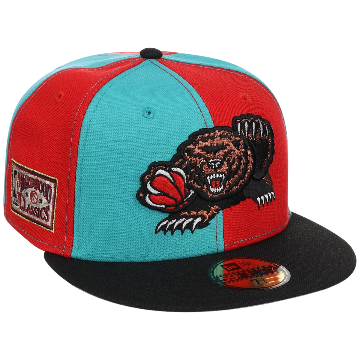 Vancouver Grizzlies NBA Pinwheel 2.0 New Era 59FIFTY front view