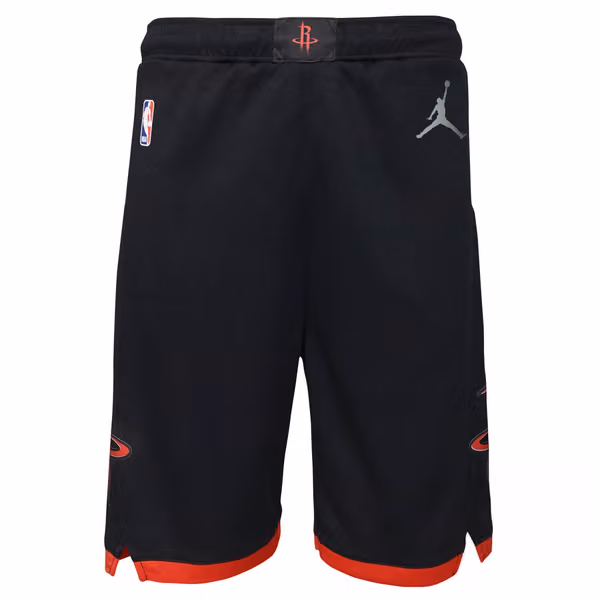 Houston Rockets Jordan Swingman NBA Shorts Black (YOUTH) view 2