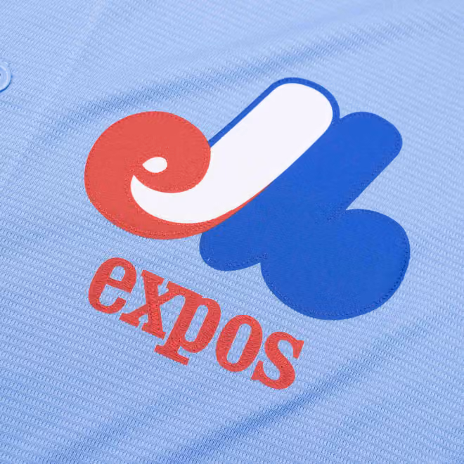 Montreal Expos Cooperstown Collection Nike MLB Jersey Blue view 3