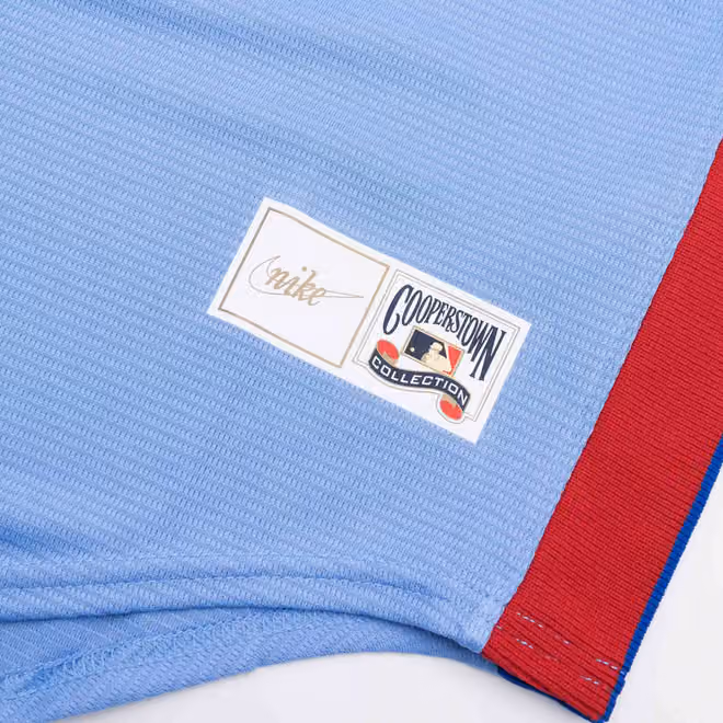 Montreal Expos Cooperstown Collection Nike MLB Jersey Blue view 5