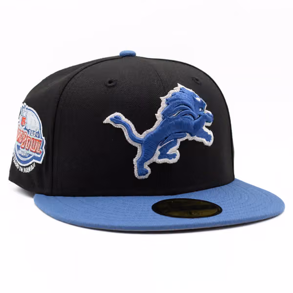 Detroit Lions 2004 Pro Bowl 59FIFTY Fitted NFL Cap Black product photo