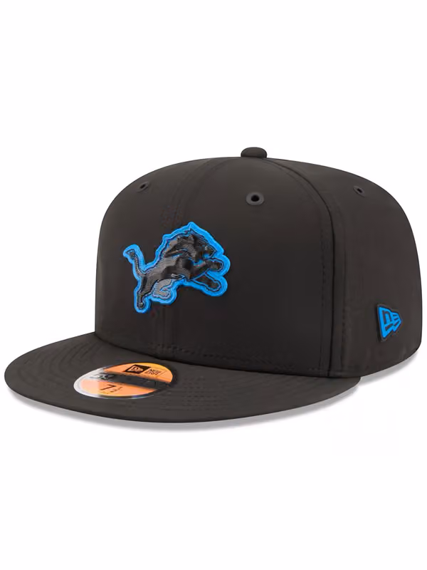 Detroit Lions 2026 NFL Sideline 59FIFTY Fitted Cap Black product photo