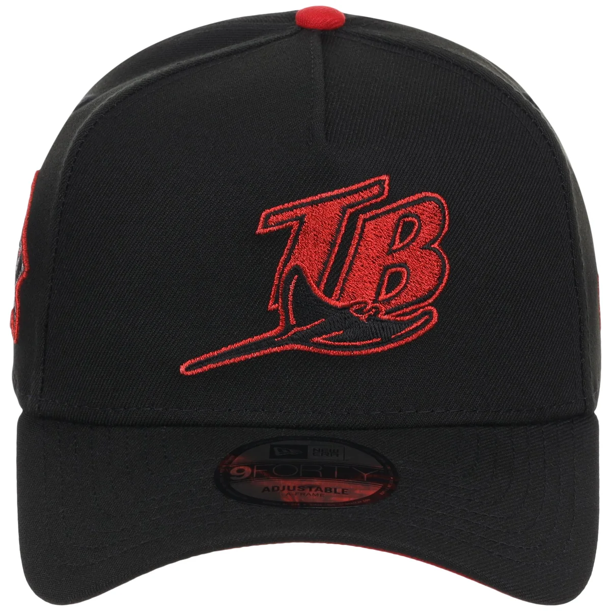 Tampa Bay Rays MLB Midnight Massacre New Era 9FORTY detail view