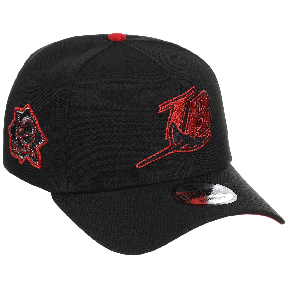 Tampa Bay Rays MLB Midnight Massacre New Era 9FORTY front view