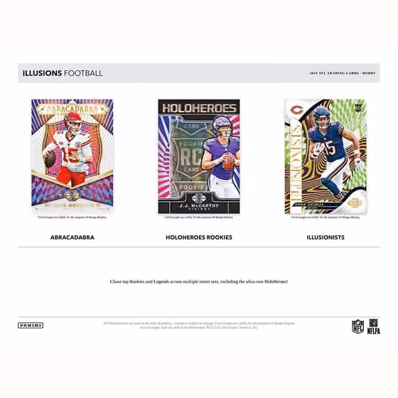 2024 Panini Illusions Football NFL Mega Box view 3