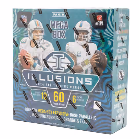 2024 Panini Illusions Football NFL Mega Box view 1
