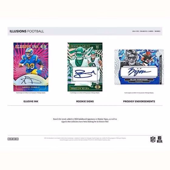 2024 Panini Illusions Football NFL Mega Box view 4