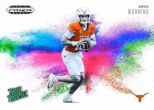 2025 Panini Prizm Black Football NFL Hobby Box view 6