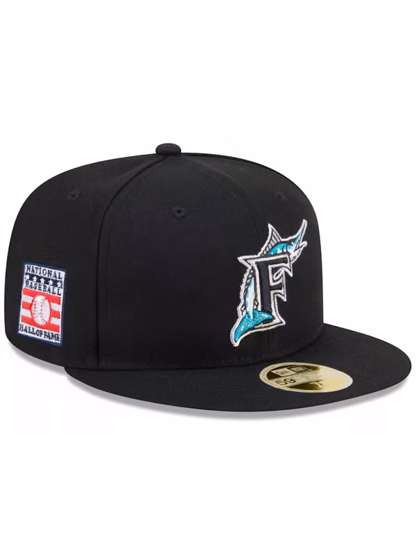 Florida Marlins 2026 MLB Hall of Fame 59FIFTY Fitted Cap Black product photo
