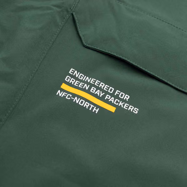 Green Bay Packers Nike Sideline Half-Zip Anorak NFL Jacke Green view 7