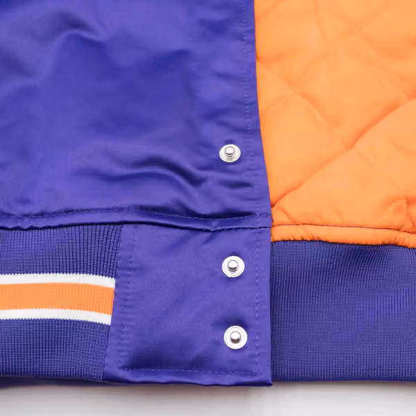 Phoenix Suns Mitchell & Ness Heavyweight Satin NBA Jacket view 6