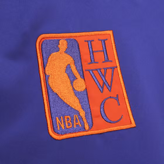Phoenix Suns Mitchell & Ness Heavyweight Satin NBA Jacket view 3