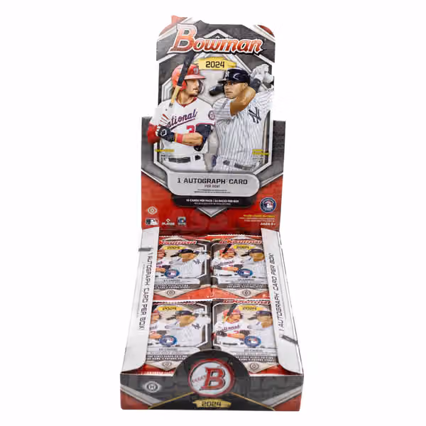 2024 Bowman Baseball MLB Hobby Pack view 2