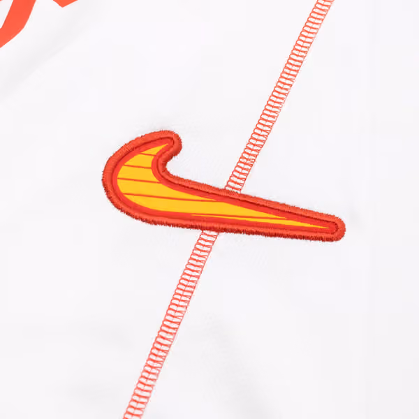 Kansas City Chiefs 2024 NFL Sideline Nike Dri-FIT Coach UV Top White view 6