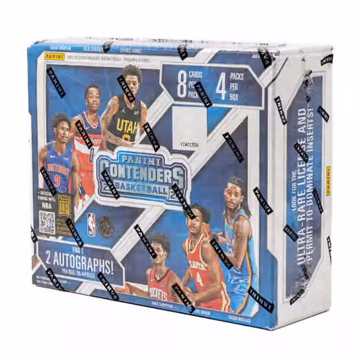 2023/24 Panini Contenders Basketball NBA Hobby Box view 1