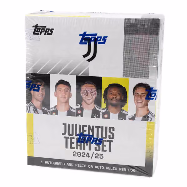 2024/25 Topps Juventus Turin Offical Team Set Box view 1