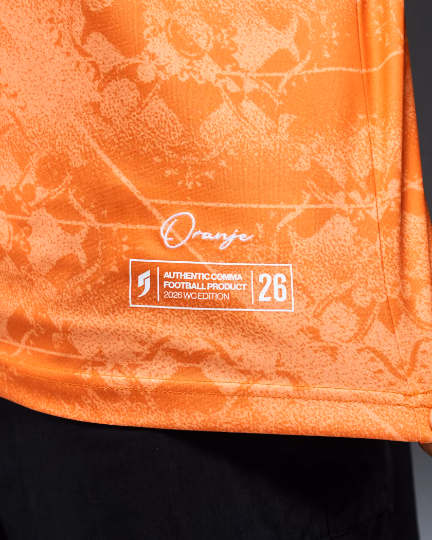 Jersevo Custom Personalized Netherlands Heritage Jersey (2026WC Edition) detail view 6