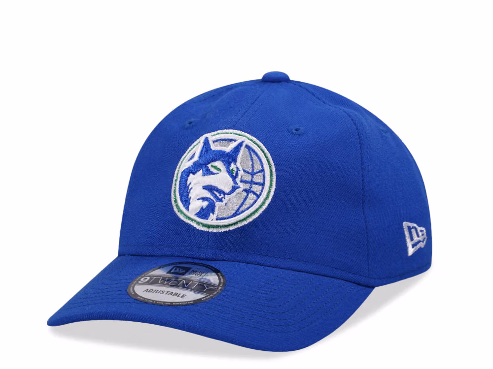 New Era Minnesota Timberwolves City Edition 9Twenty Strapback Hat front