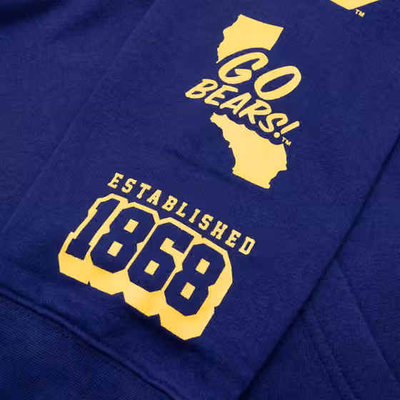 California Golden Bears Colorblock Badge NCAA Hoodie view 5
