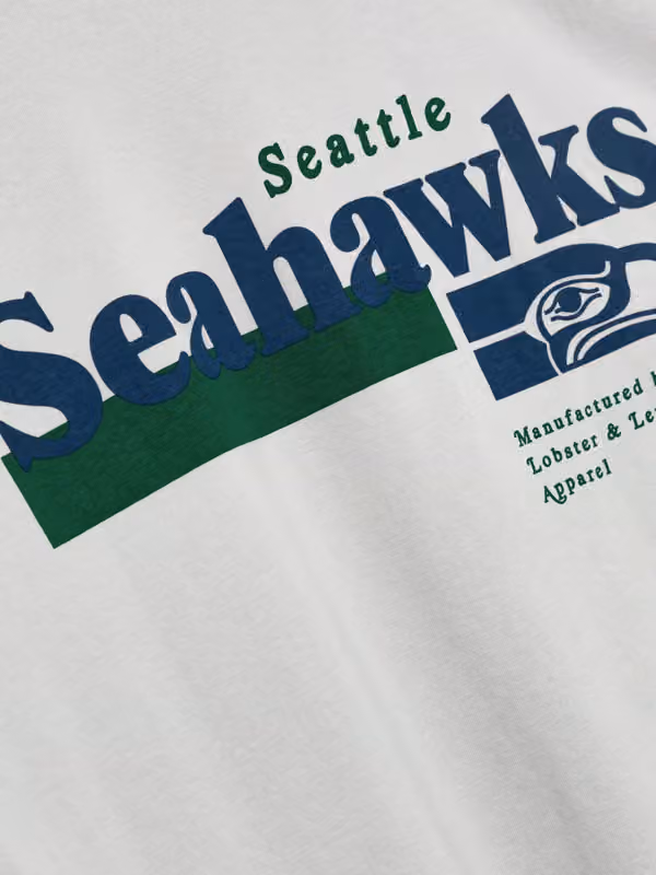 Seattle Seahawks L&L '89 Classics NFL T-Shirt Gray view 4