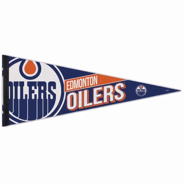 Edmonton Oilers Premium Hockey NHL Pennant view 1