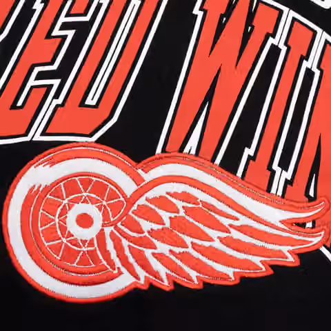 Detroit Red Wings Starter End Zone NHL Hoodie view 3
