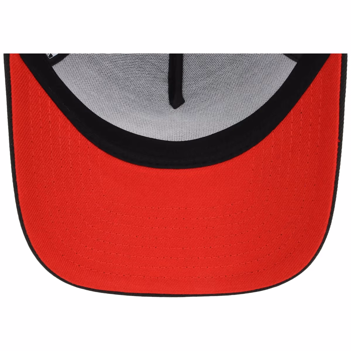 Washington Nationals MLB Black x Red FASHION CORE New Era 9FORTY A-Frame back view