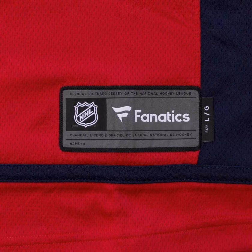 Washington Capitals Breakaway NHL Jersey Home view 5