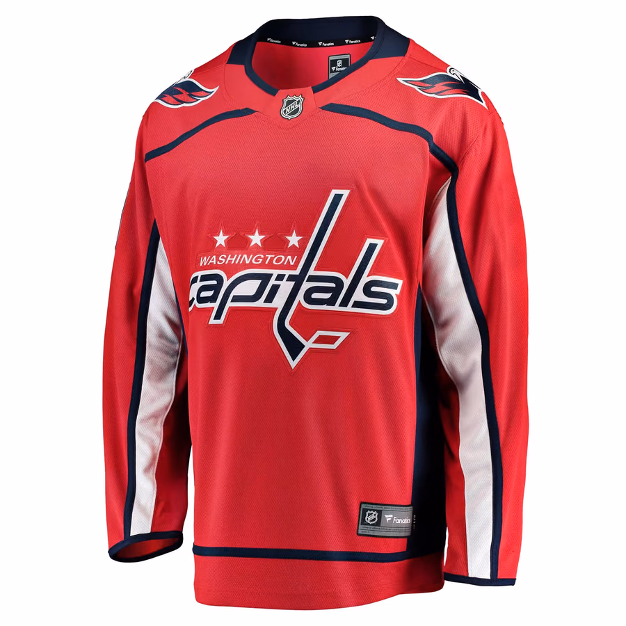 Washington Capitals Breakaway NHL Jersey Home view 1