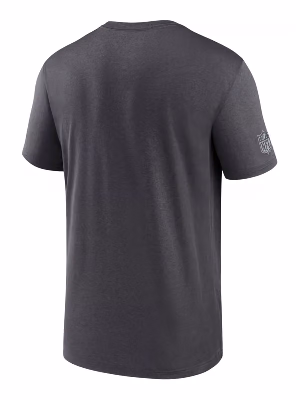 Cleveland Browns 2026 NFL Sideline Lead The Charge Legend T-Shirt Anthracite view 2
