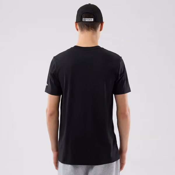 Brooklyn Nets 2025-26 City Edition NBA T-Shirt Black view 3