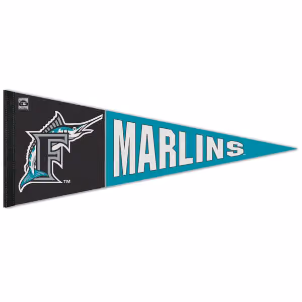 Florida Marlins Cooperstown Premium MLB Pennant view 1