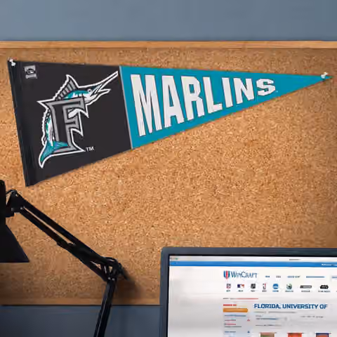 Florida Marlins Cooperstown Premium MLB Pennant view 3