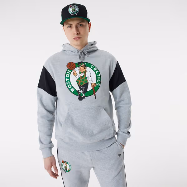 Boston Celtics Color Insert New Era Oversized NBA Hoodie view 1