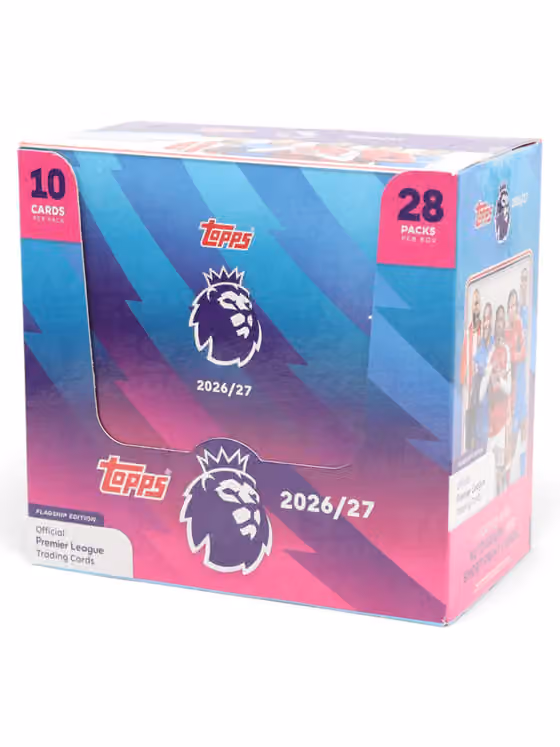 2025/26 Topps Premier League Football (Soccer) EPL Retail Box view 1
